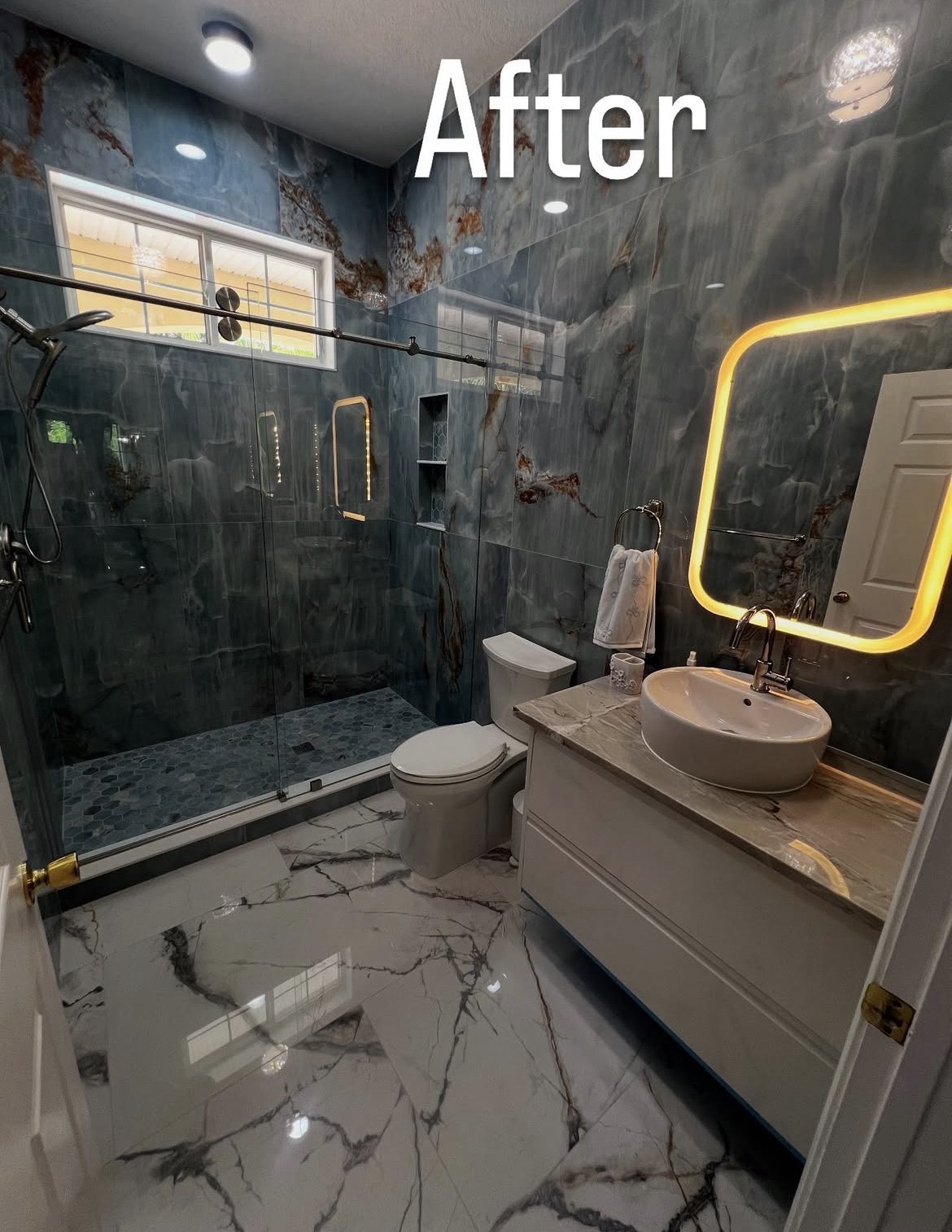 Bathroom Renovation — After — After