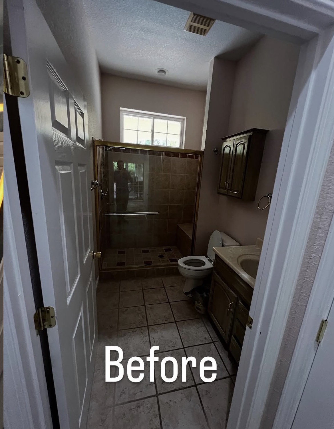 Bathroom Renovation — Before — Before