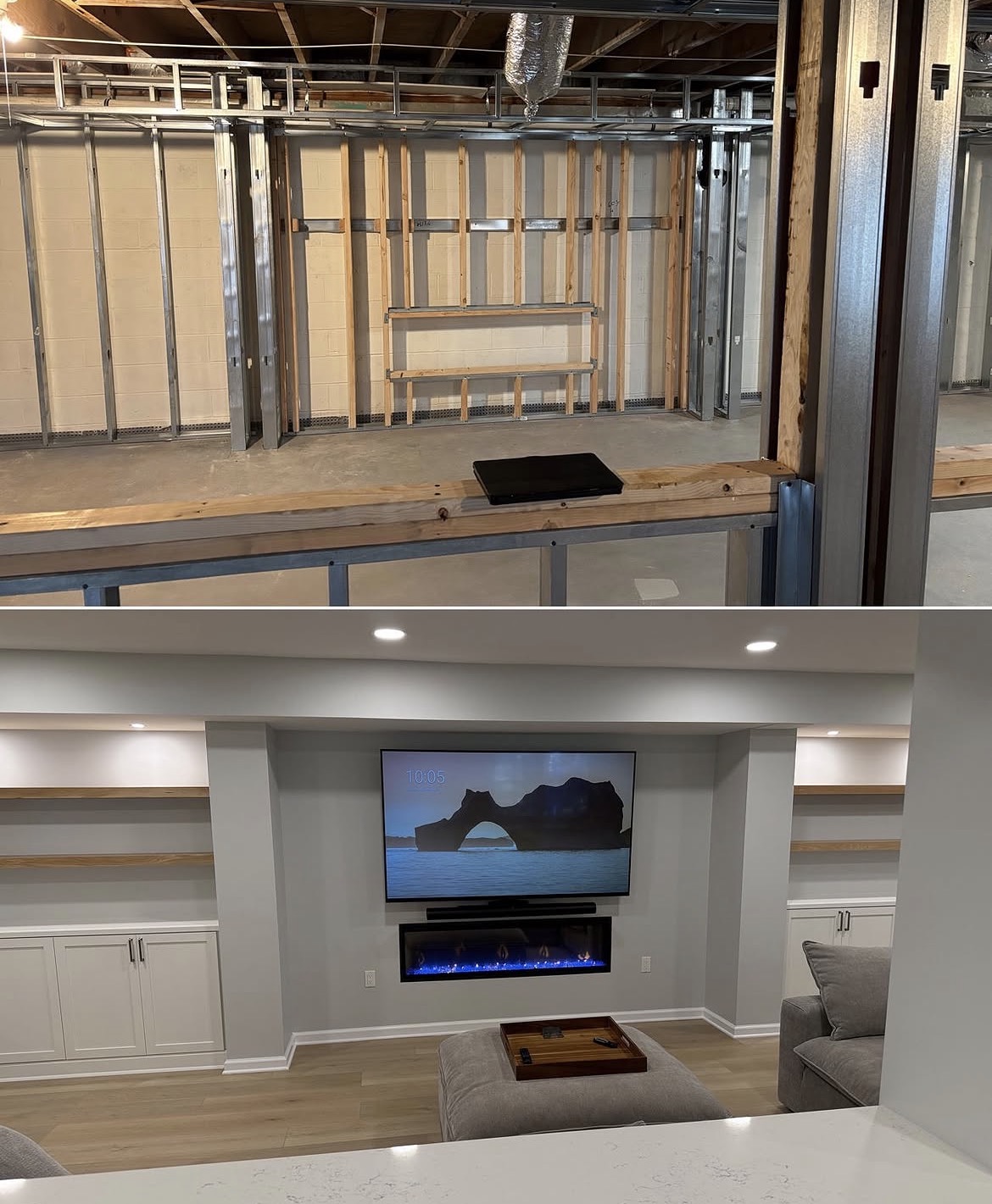 Iron Eagle Construction custom interior project